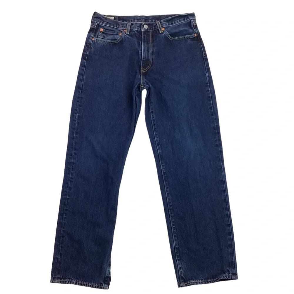 Levi’s Premium Capital E Stay Loose Cropped Jeans Blue